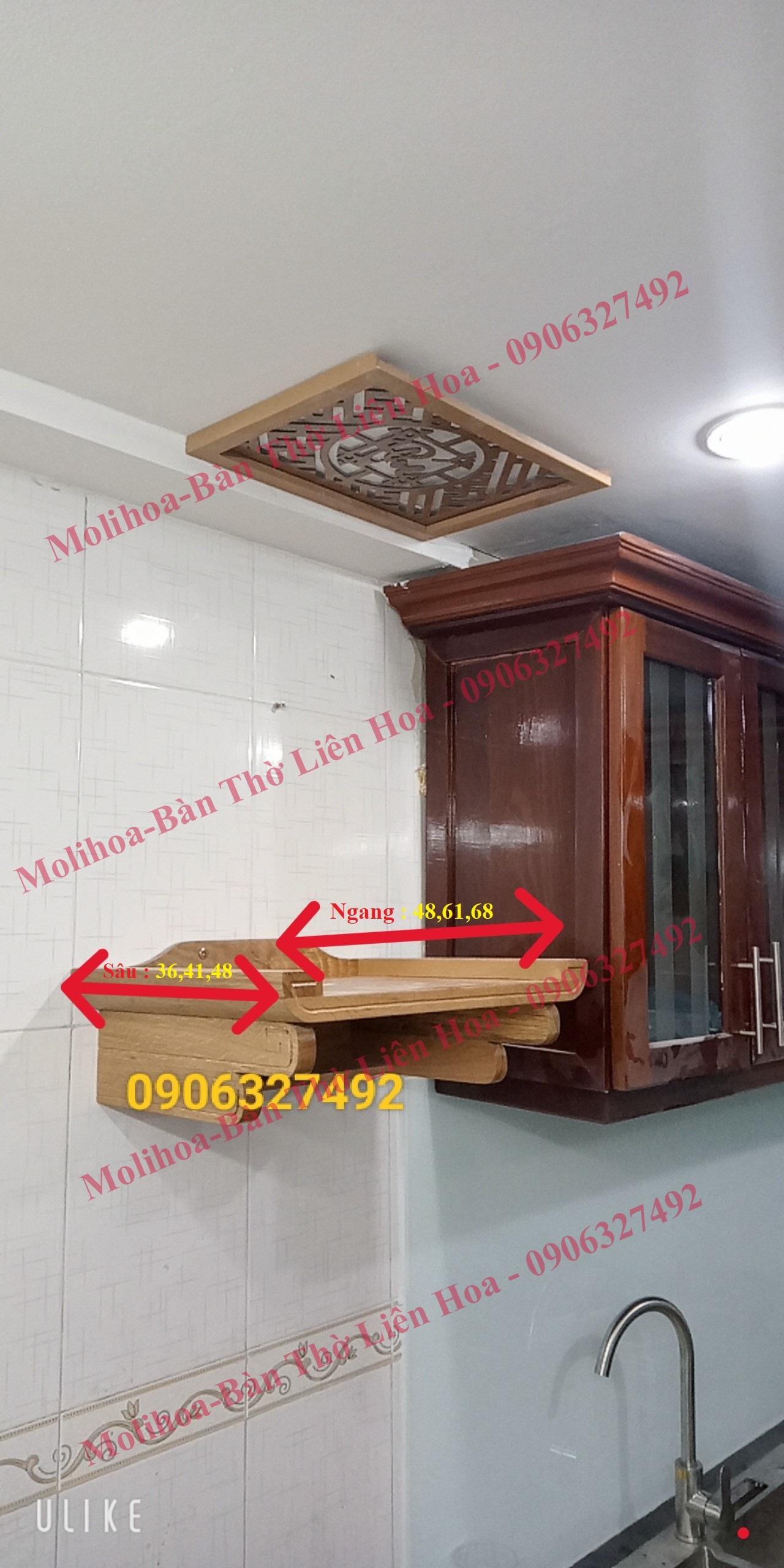 Trang thờ phật treo tường