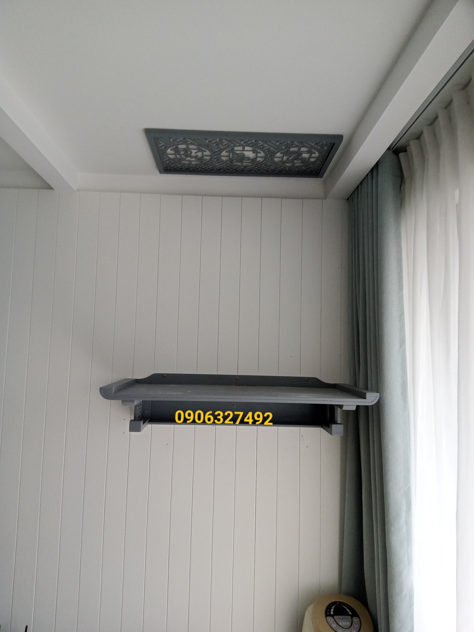 Bàn thờ 1m07 treo tường