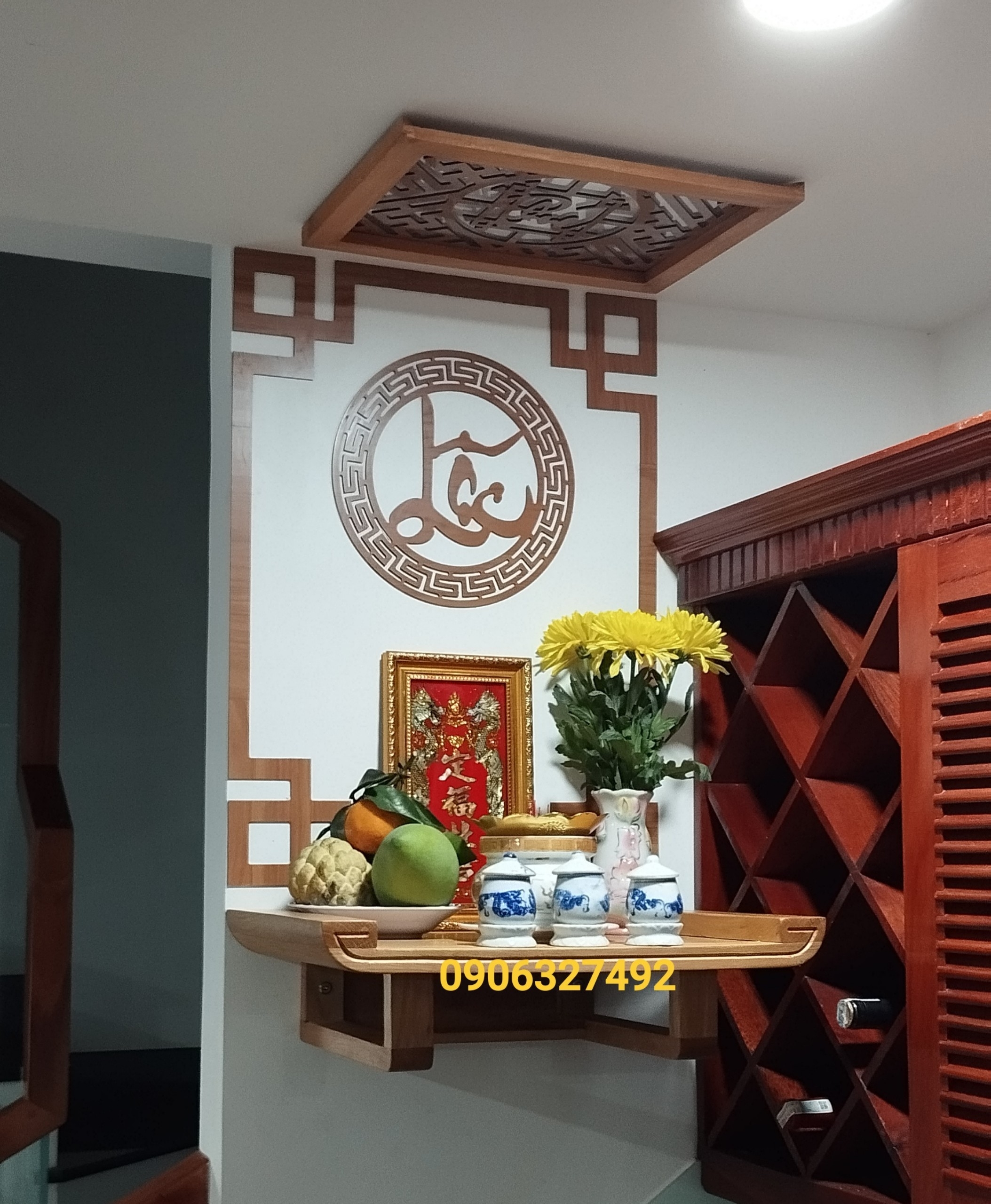 Kích thước bàn thờ ông táo nhỏ