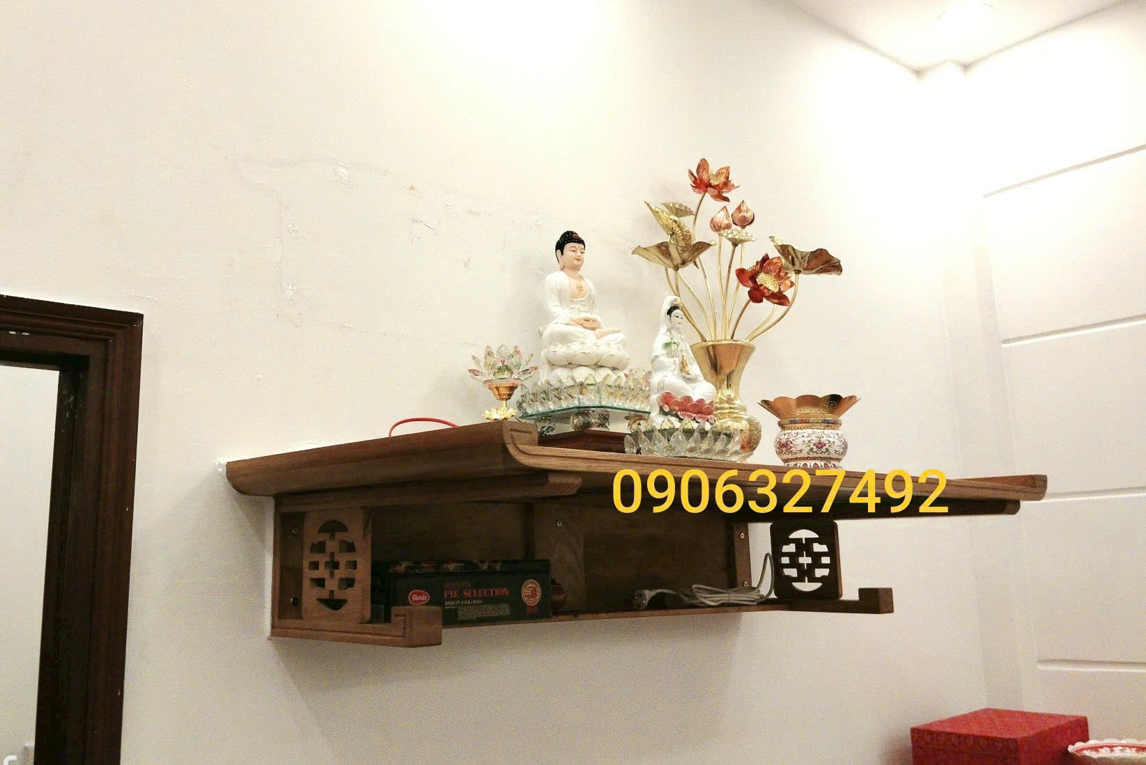 Bàn thờ phật treo tường tphcm