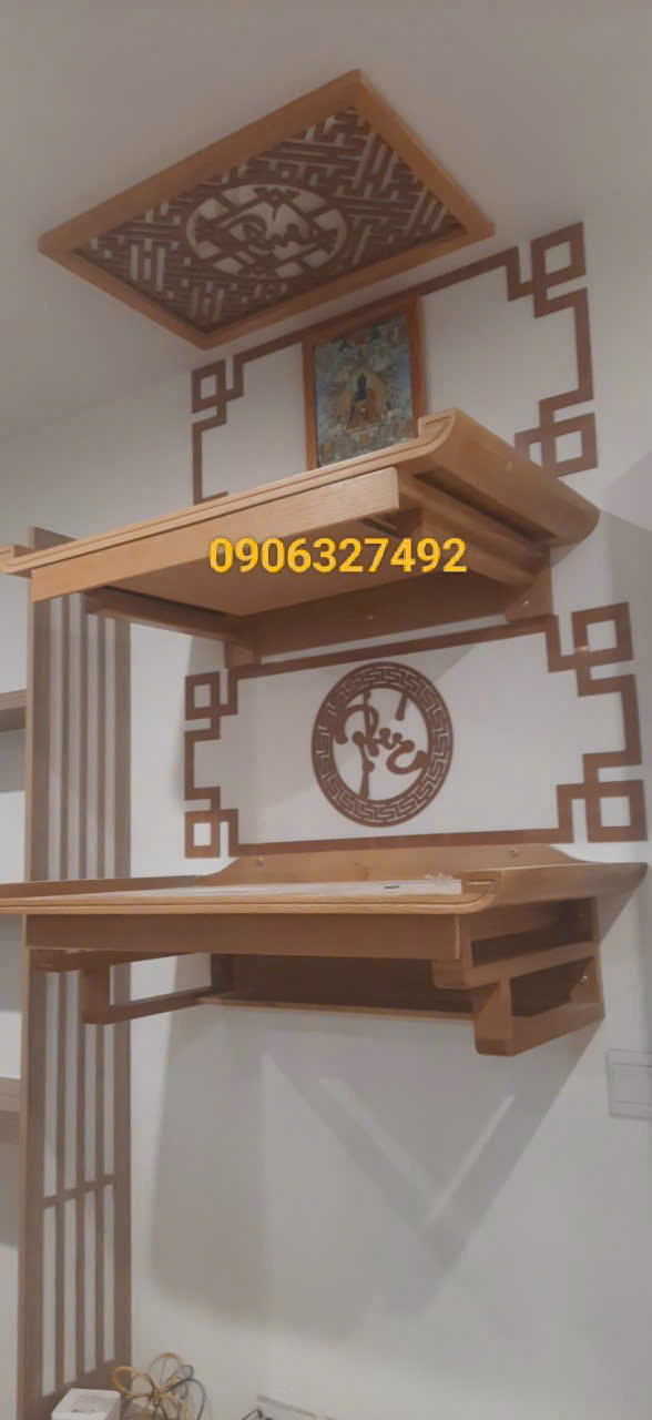 Bàn thờ treo tường có ngăn kéo