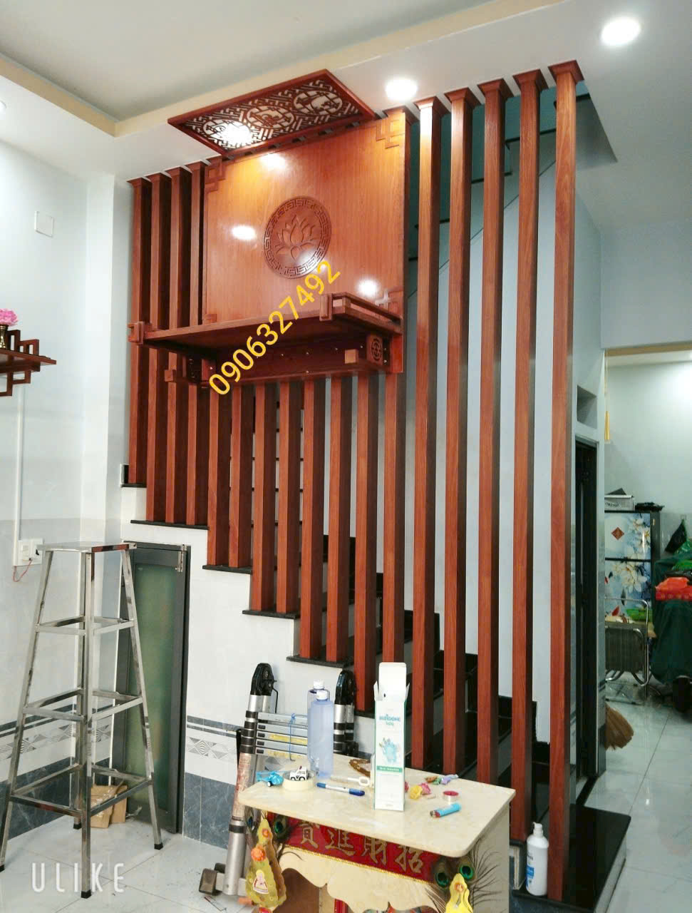  Chiều cao bàn thờ phật 